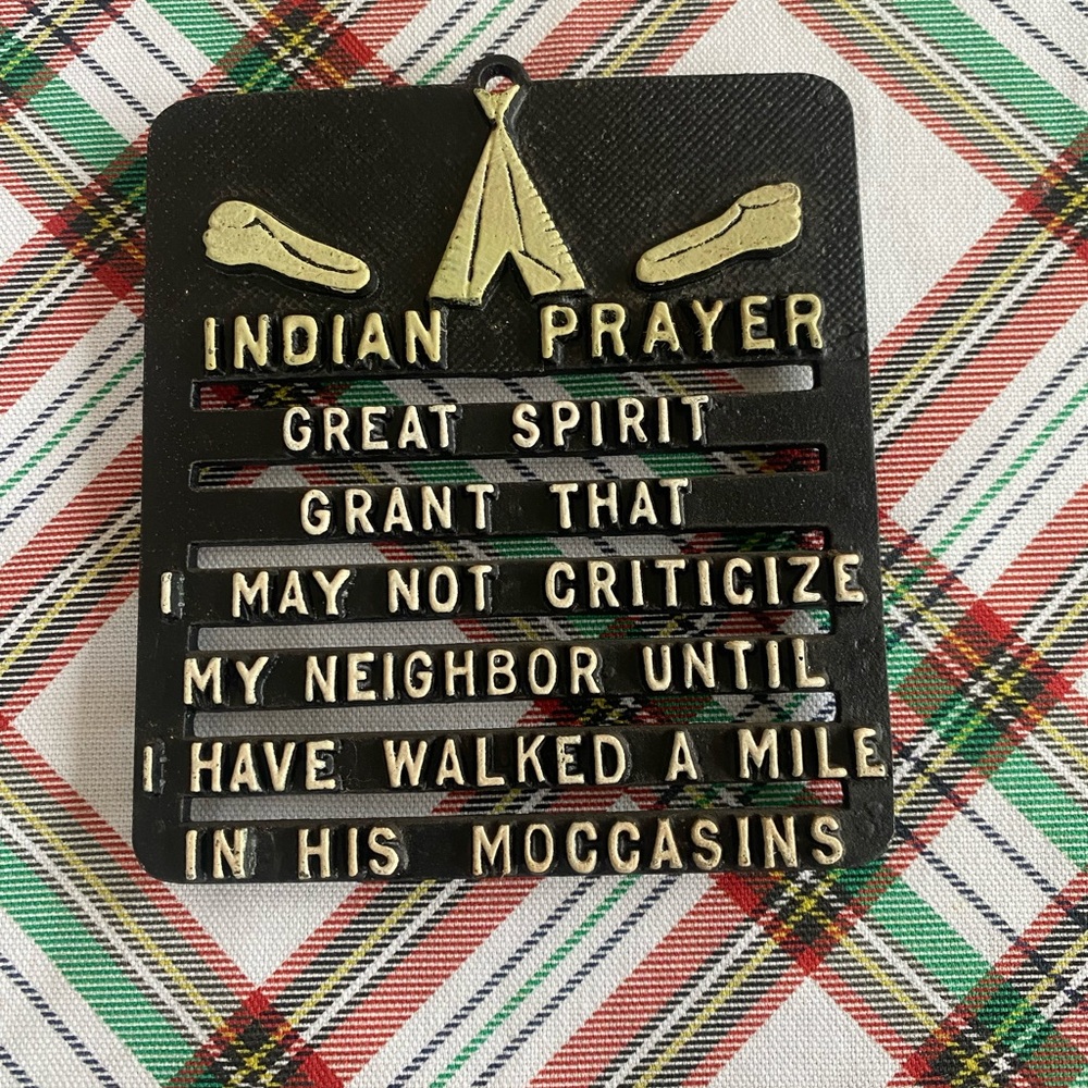 Vintage Trivet or Wall Hanging